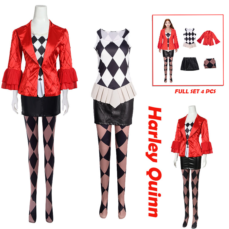 Anime Harley Quinn Cosplay - 애니메이션 키딩 2 새로운 코스프레 의상