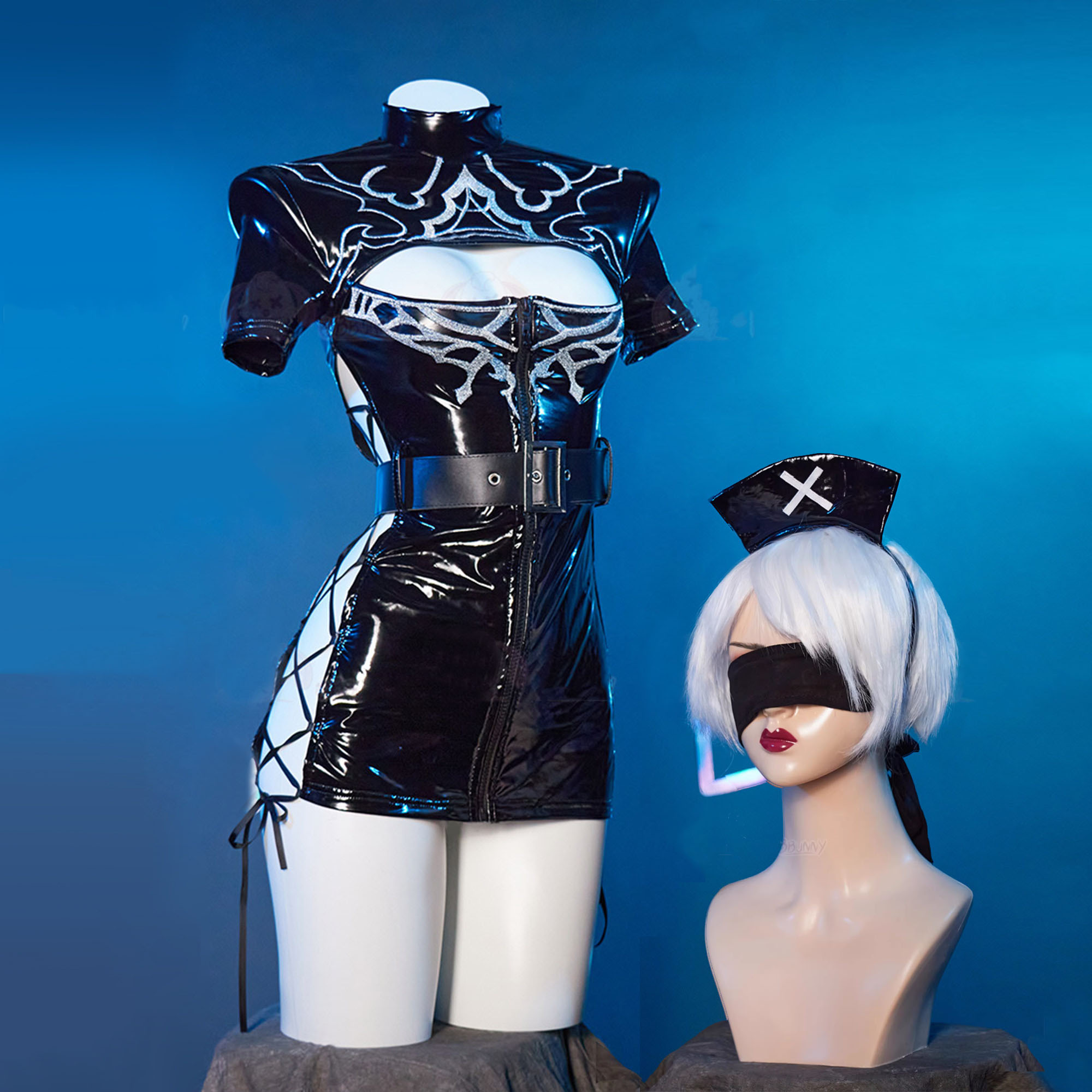 Anime Cosplay Nurse - 니어:오토마타 2B 코스프레 의상 여성 섹시
