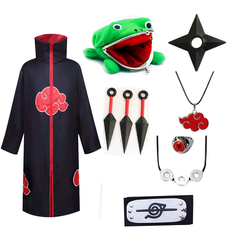Naruto Headband Metal - 애니메이션 파티 코스프레 의상 아카츠키 Uchiha