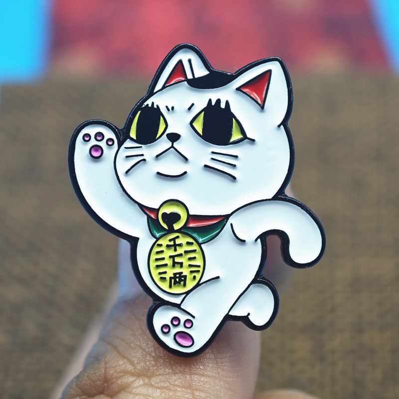 Naruto Headband Metal - 귀여운 고속 레이디 Maneki Neko 럭키