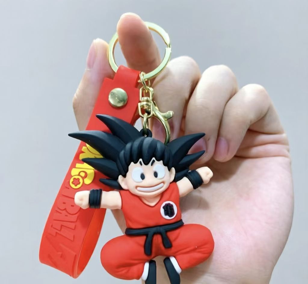 Anime Cosplay Ideas Male - 드래곤볼 Z 손오공 키체인 - 귀여운
