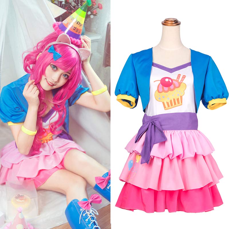 Anime Cosplay Little Girl - 마이 걸스 여성 리틀 포니 핑키