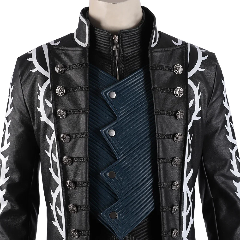 Fullmetal Alchemist Coat - 게임 DMC 5 버길 코스프레 의상