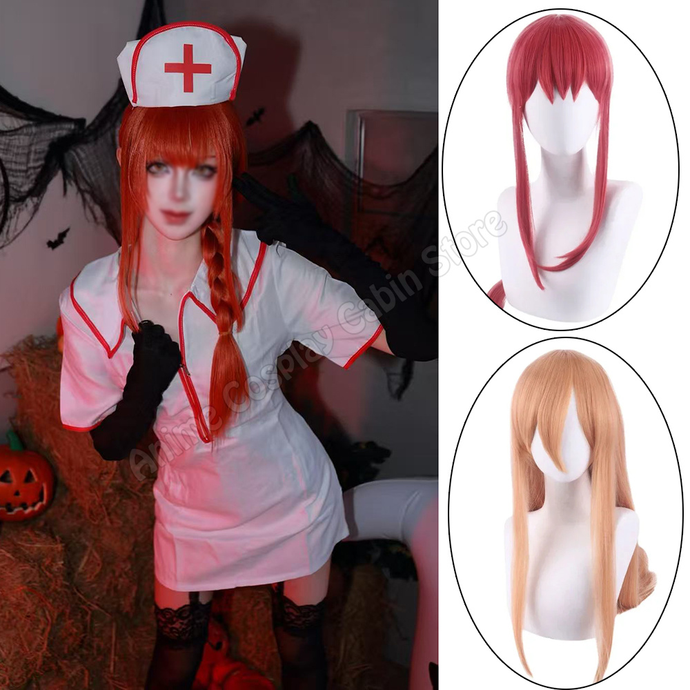 Anime Cosplay Nurse - 할로윈 의상 마키마 간호사 코스프레 애니메이션