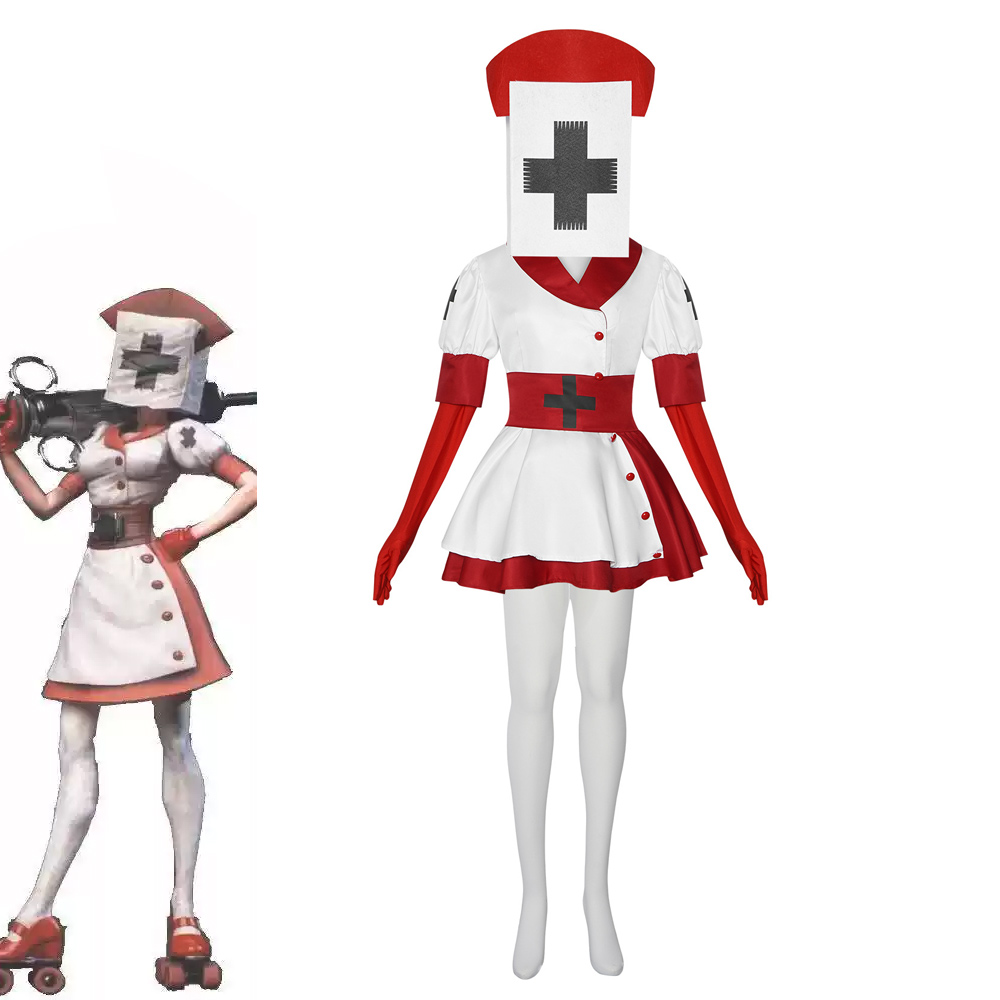 Anime Cosplay Nurse - 게임 다크 디셉션 리퍼 간호사 코스프레