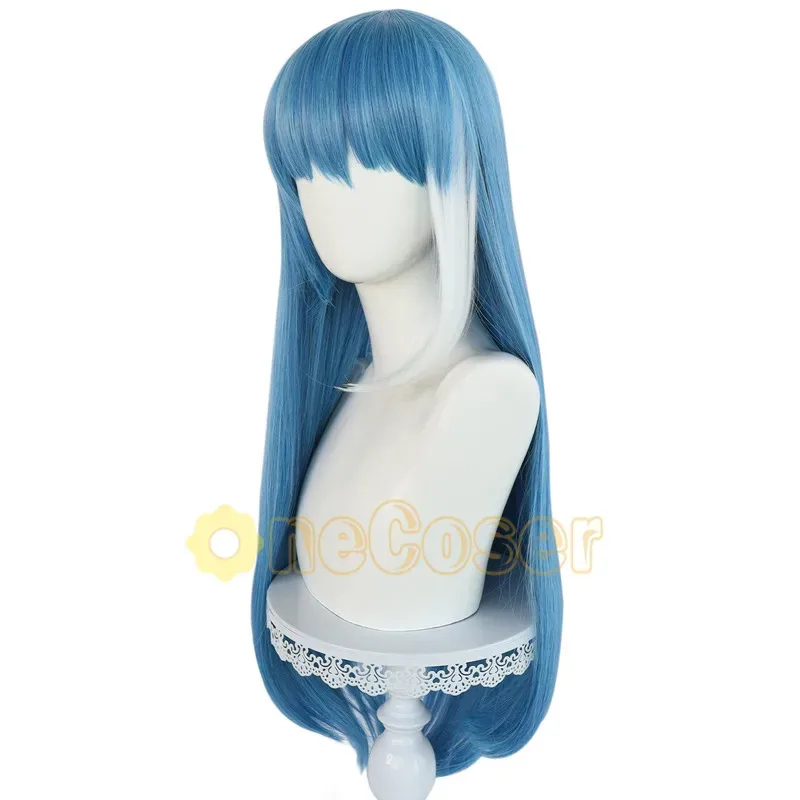 Anime Cosplay Blue Hair - ADFF15무츠미 코스프레 애니메이션 미션 요자쿠라 패밀리