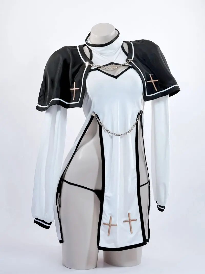 Anime Cosplay Nun - 2025 오리지널 디자인 연옥 사제 코스프레