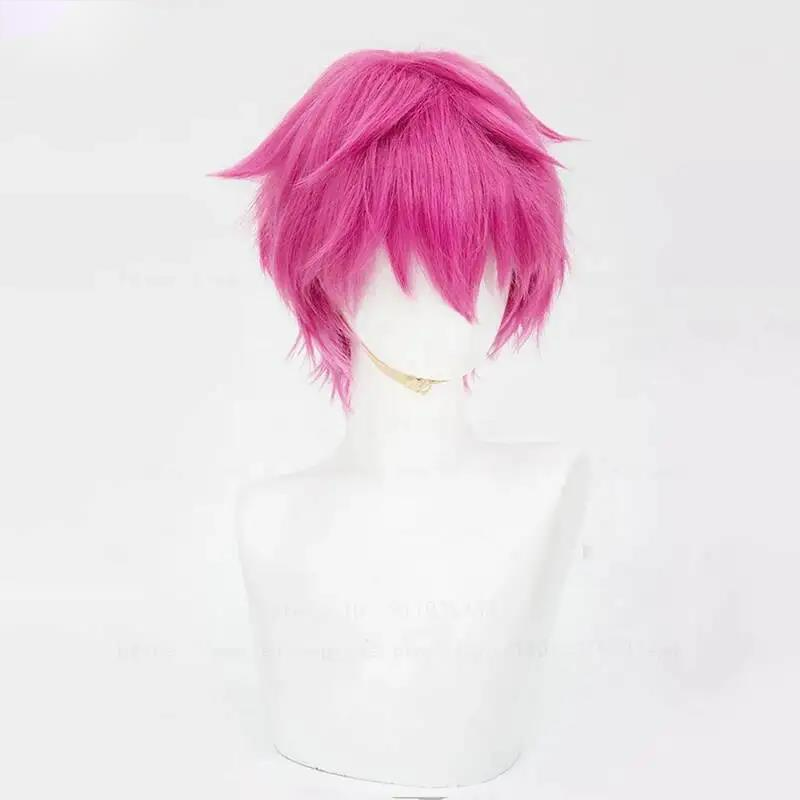 Cosplay Anime Pink Hair - Saiki Kusuo 코스프레 가발 핑크 헤어