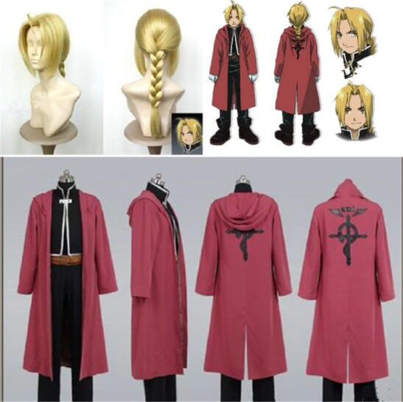 Fullmetal Alchemist Coat - 강철의 연금술사 에드워드 엘릭 코스프레 의상