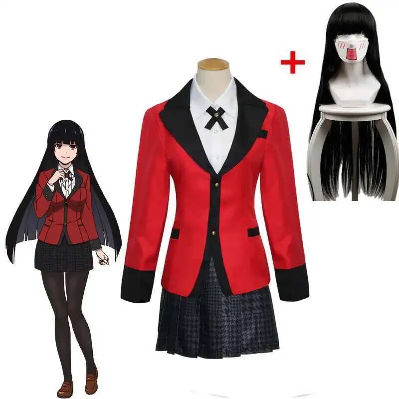 Anime Cosplay Yumeko - Anime Kakegurui Yumeko Jabami 코스프레 의상