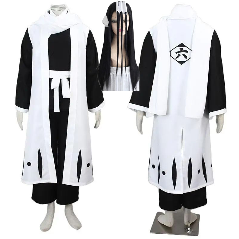 Anime Cosplay Bleach - 쿠치키 비야쿠야 코스프레 블리치 천년혈전 코스프레