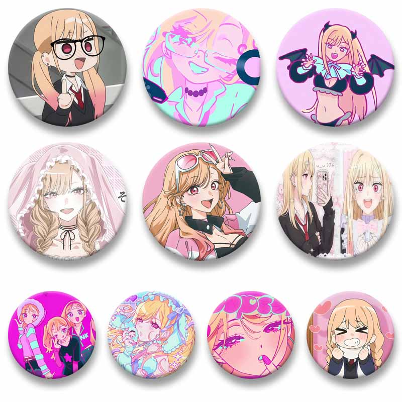 Anime Cosplay Ideas Male - 귀여운 애니메이션 피규어 키타가와 M-Marin 에나멜
