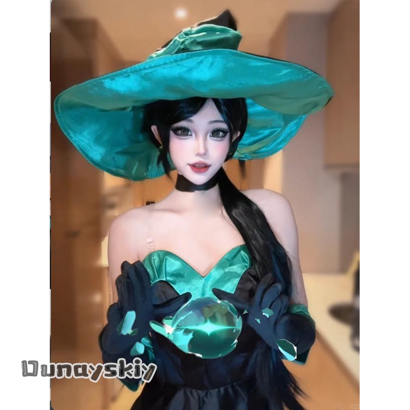 Anime Cosplay Nurse - CR6.23*발로란트 할로윈 세이지 간호사 케이크 롱