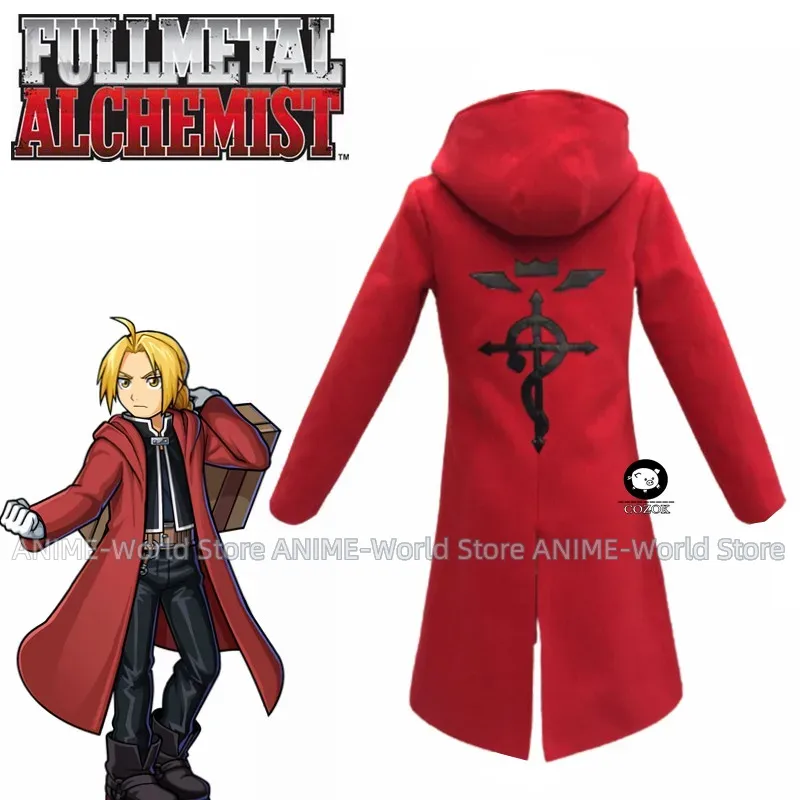 Fullmetal Alchemist Coat - 애니메이션 풀 메탈 연금술사 코스프레 에드워드