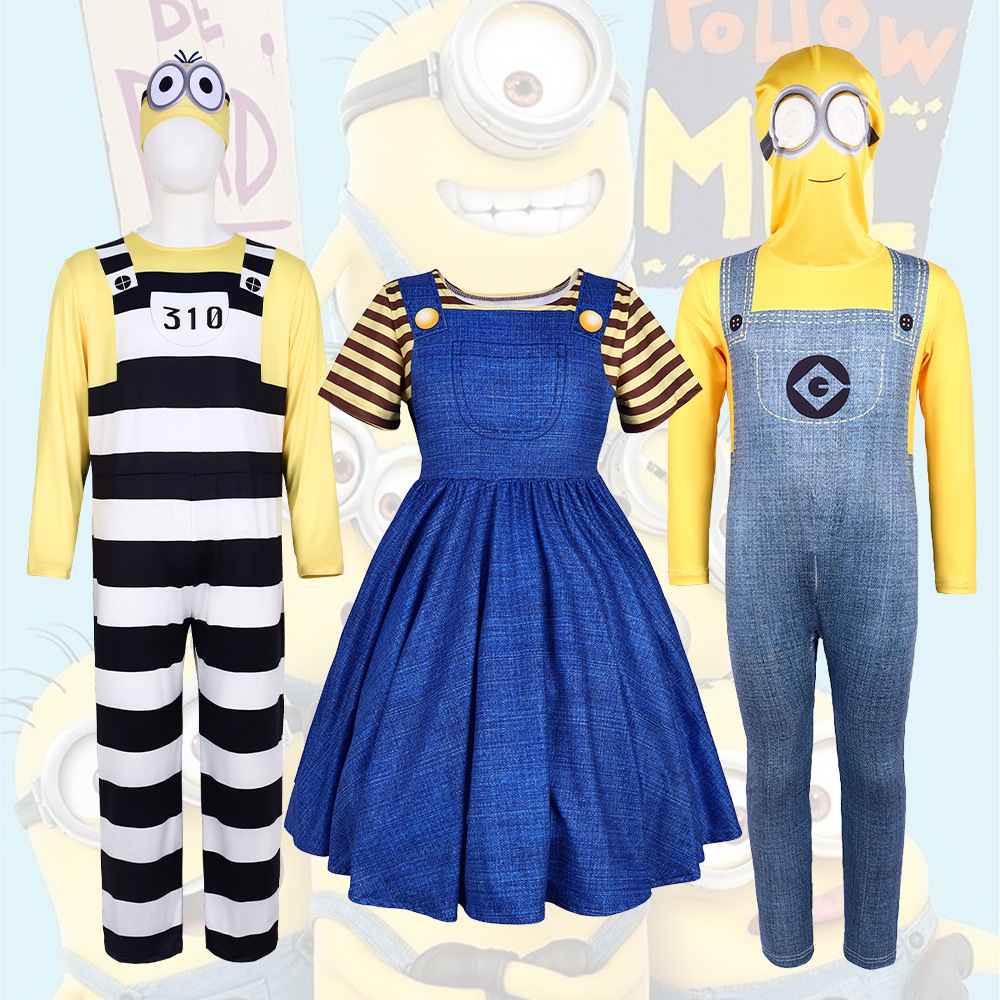 Anime Cosplay Little Girl - 만화 영화 Despicable Me 코스프레 의상