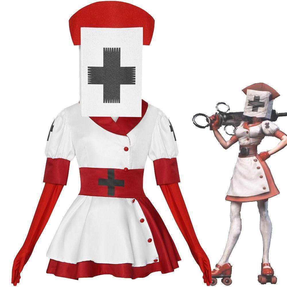 Anime Cosplay Nurse - 게임 다크 디셉션 리퍼 간호사 코스프레