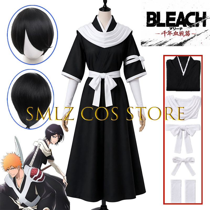 Anime Cosplay 2026 - 2026 TYBW 루키아 코스프레 쿠치키 코스튬