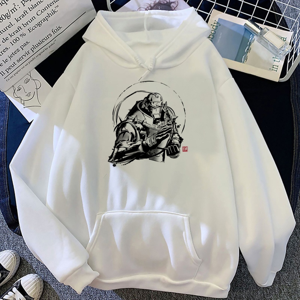 Fullmetal Alchemist Coat - 강철의 연금술사 후드티 스웨트셔츠 카와이 패션