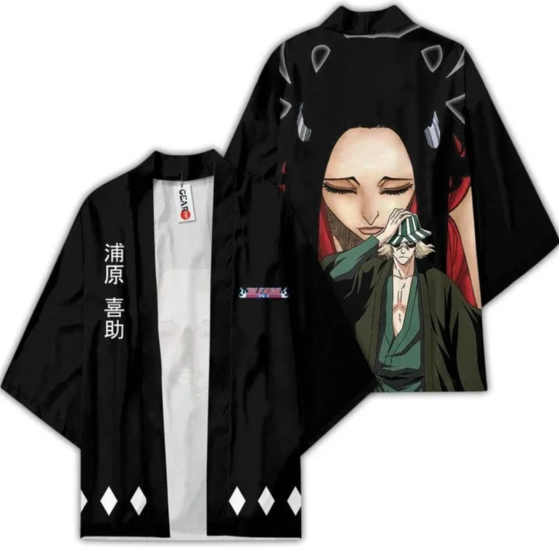 Anime Cosplay Bleach - 2025년 애니메이션 블리치 기모노 쿠로사키 이치고