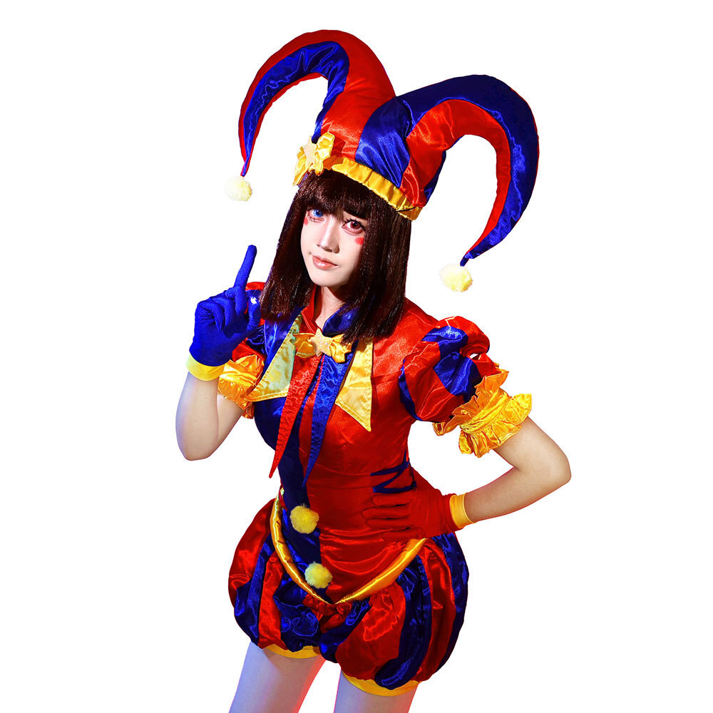 Anime Harley Quinn Cosplay - MMGG 놀라운 디지털 서커스 폼니 코스프레