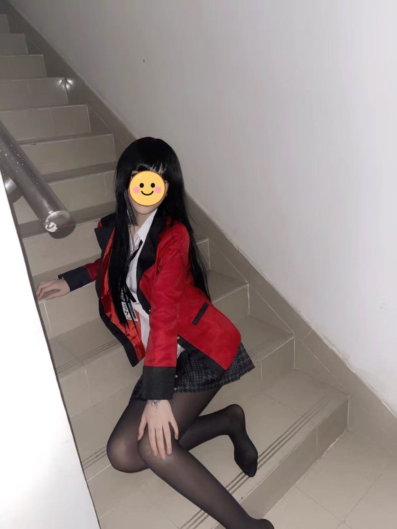 Anime Cosplay Yumeko - 자바미 유메코 코스프레 의상 할로윈 유니폼