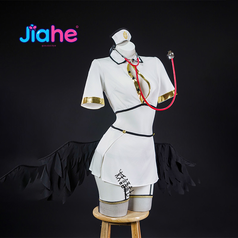 Anime Cosplay Nurse - 애니메이션 오버로드 알베도 코스프레 의상 새로운