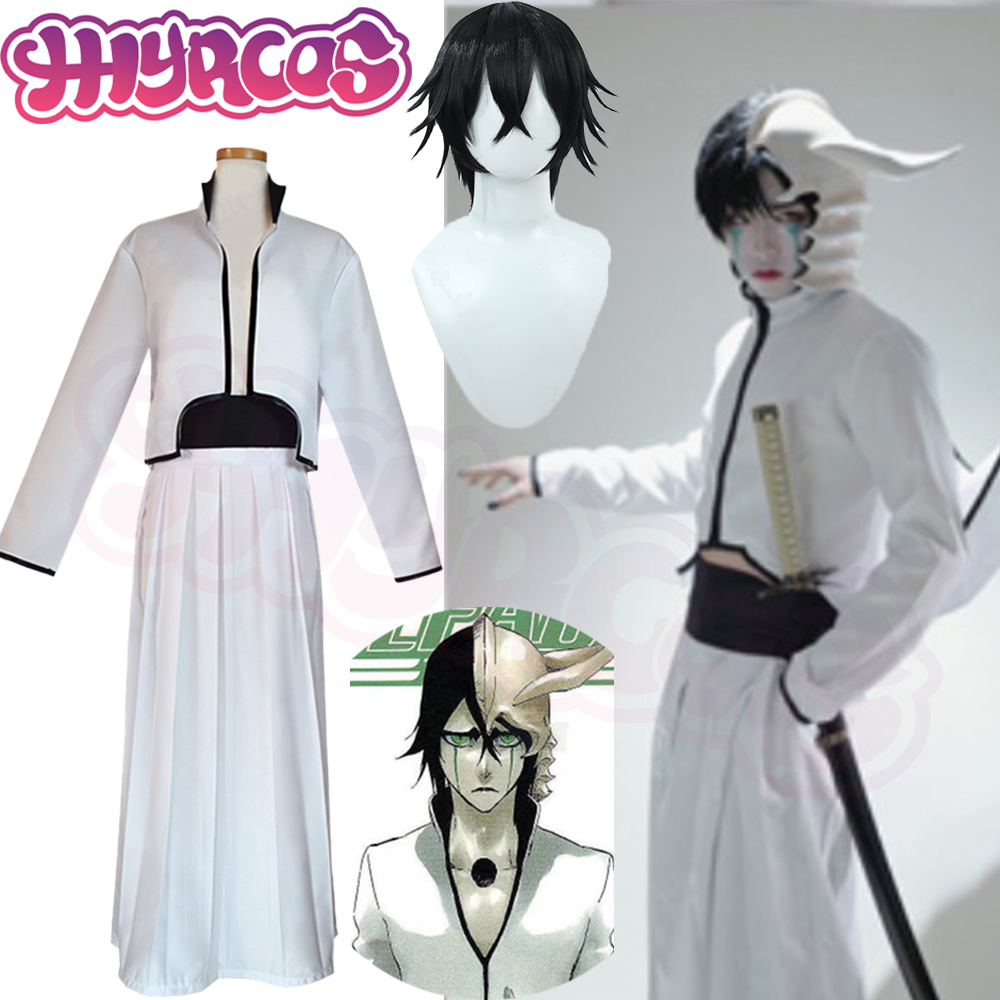 Bleach Captain Coat - 애니메이션 표백 울퀴오라 코스프레 코스튬 울퀴오라
