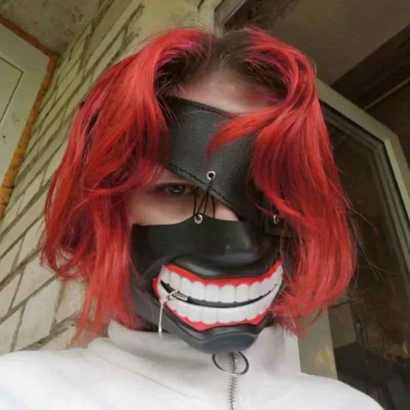 애니메이션 도쿄 구울 가네키 켄 코스프레 의상 마스크  - Anime Cosplay Tokyo Ghoul 리뷰 및 가격