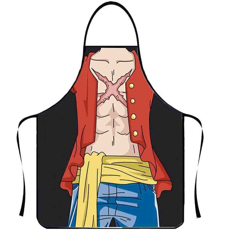 원피스 루피 프린트 만화 애니메이션 앞치마 주방 요리  - Naruto Headband Metal 리뷰 및 가격