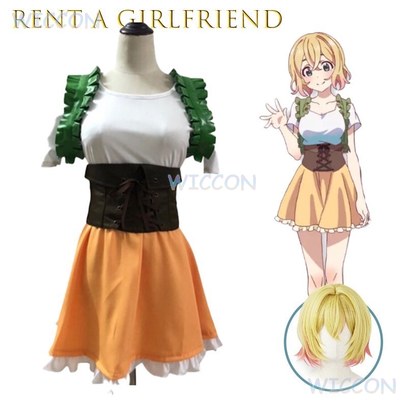 여자 친구 임대 나나미 마미 코스프레 의상 애니메이션  - Anime Cosplay Girlfriend 리뷰 및 가격