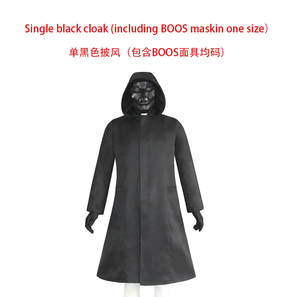 한국 드라마 게임 코스프레 의상 장갑 포함 남성용 블랙 - Cosplay Korean Anime 리뷰 및 가격