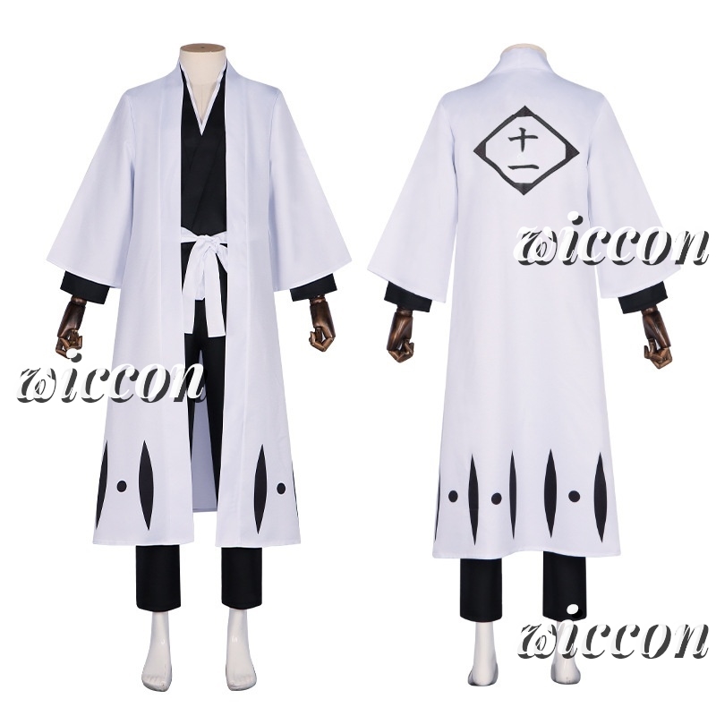 애니메이션 블리치 자라키 켄파치 11부대 대장 코스프레 - Bleach Captain Coat 리뷰 및 가격