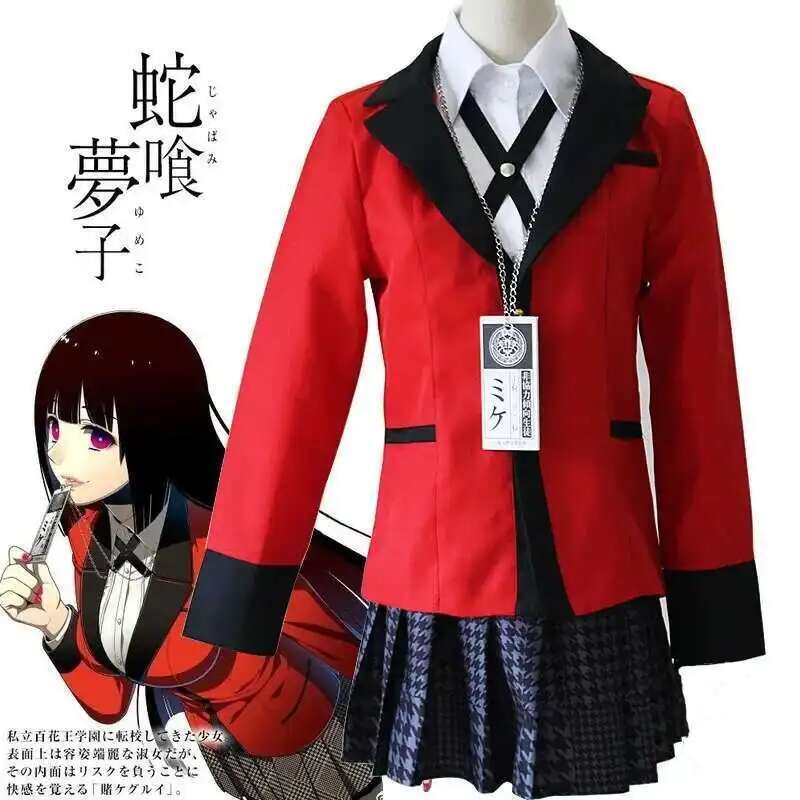 Anime Kakegurui Jabami Yumeko  - Anime Cosplay Yumeko 리뷰 및 가격