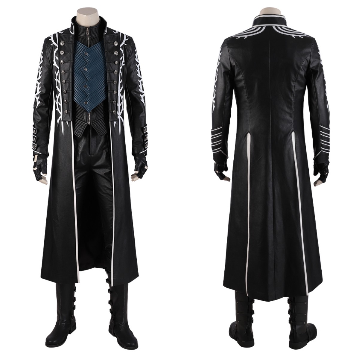 게임 DMC 5 버길 코스프레 의상 네로 가죽 배틀 슈 - Fullmetal Alchemist Coat 리뷰 및 가격