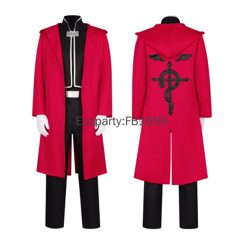 애니메이션 연금술사 에드워드 엘릭 코스프레 코스튬, 레 - Fullmetal Alchemist Coat 리뷰 및 가격