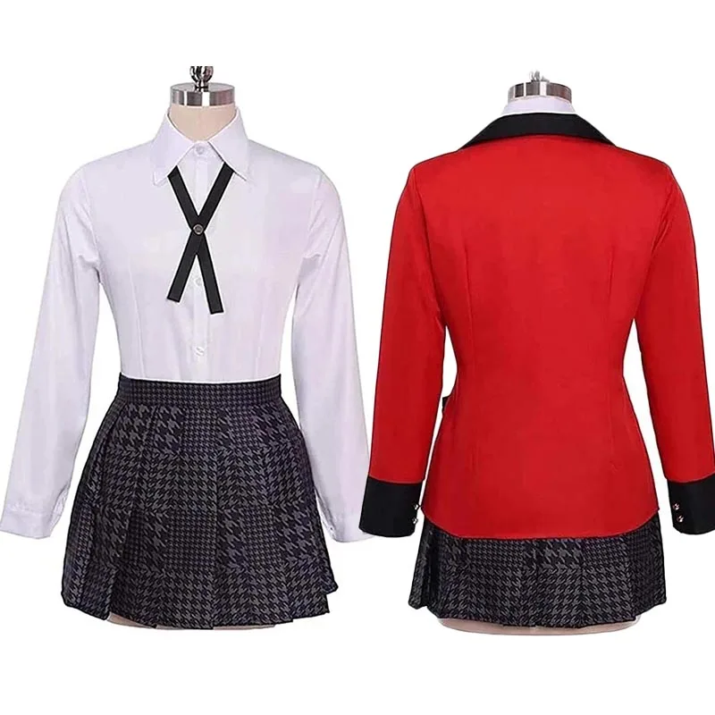 유메코 자바미 코스프레 의상 학교 교복 자바미 유메코  - Anime Cosplay Yumeko 리뷰 및 가격
