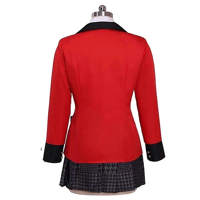 유메코 자바미 코스프레 의상 학교 교복 자바미 유메코  - Anime Cosplay Yumeko 리뷰 및 가격