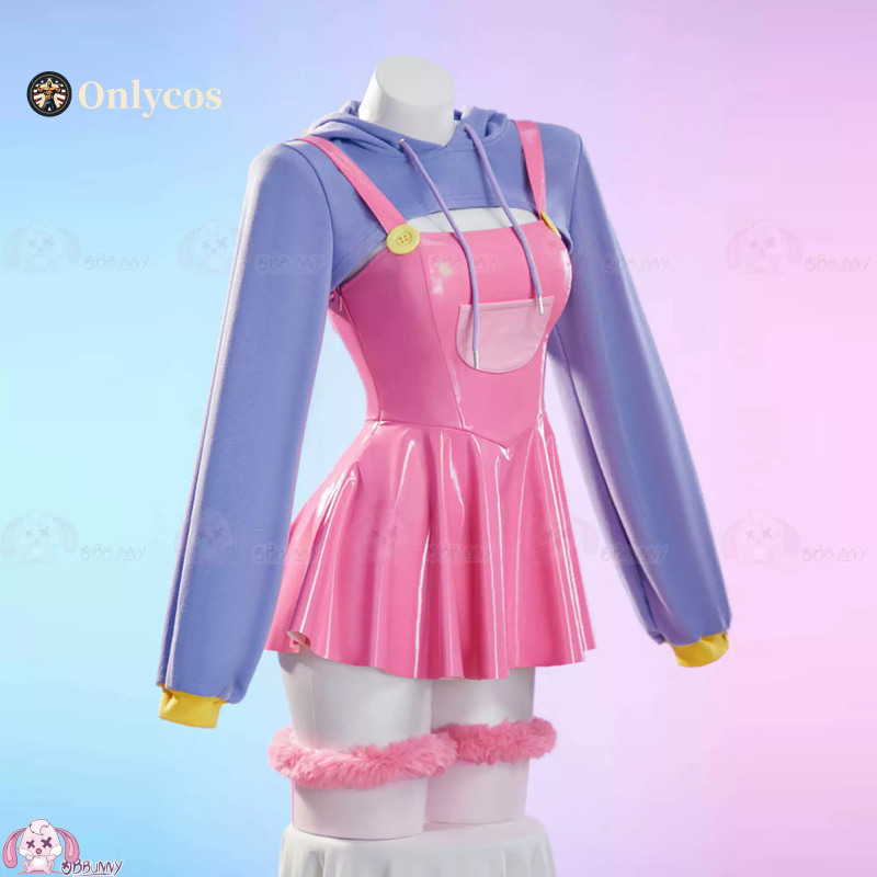 놀라운 디지털 서커스 잭스 코스프레 의상 토끼 슬립 드 - Anime Cosplay Girl Costume 리뷰 및 가격