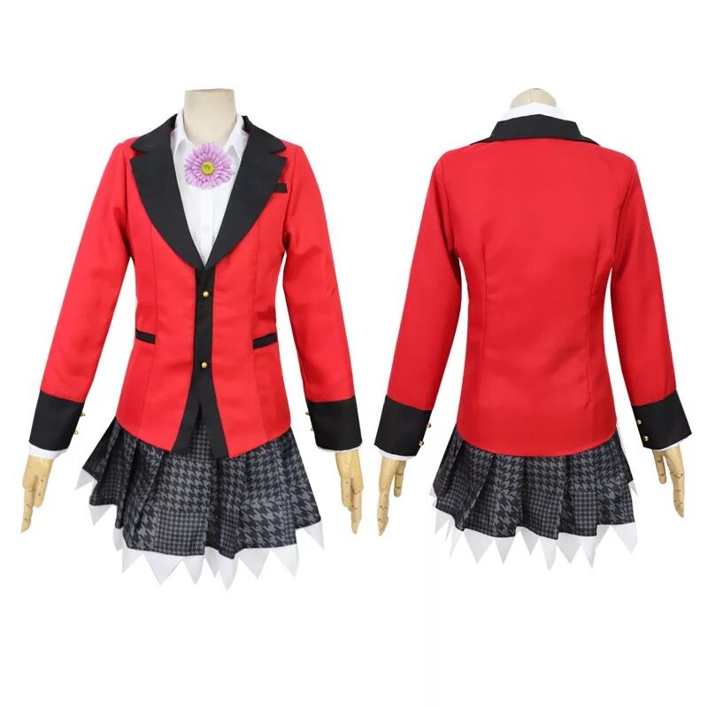 애니메이션 카케구루이 유메코 코스프레 의상, 키라리 모 - Anime Cosplay Yumeko 리뷰 및 가격