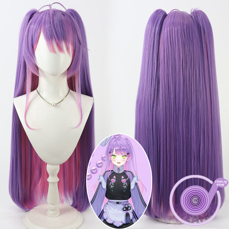 토코야미 토와 코스프레 가발 Vtuber 퍼플 핑크 롱 - Cosplay Anime Pink Hair 리뷰 및 가격