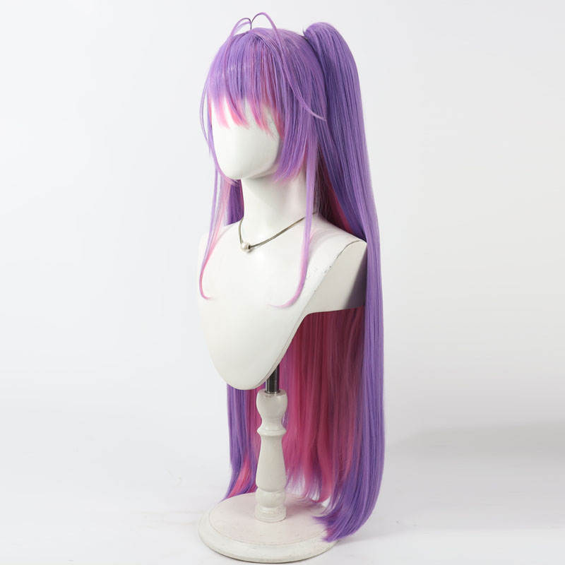 토코야미 토와 코스프레 가발 Vtuber 퍼플 핑크 롱 - Cosplay Anime Pink Hair 리뷰 및 가격