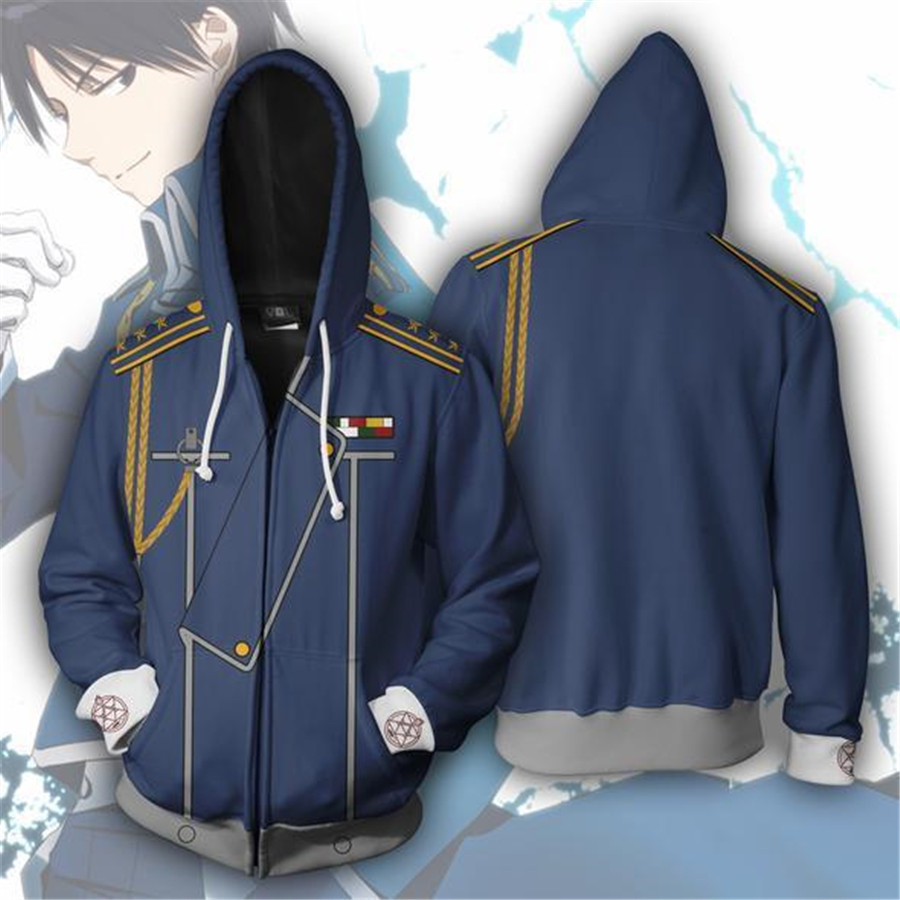 애니메이션 코스프레 스웨트셔츠 트랙슈트 상의 의류 드롭 - Fullmetal Alchemist Coat 리뷰 및 가격