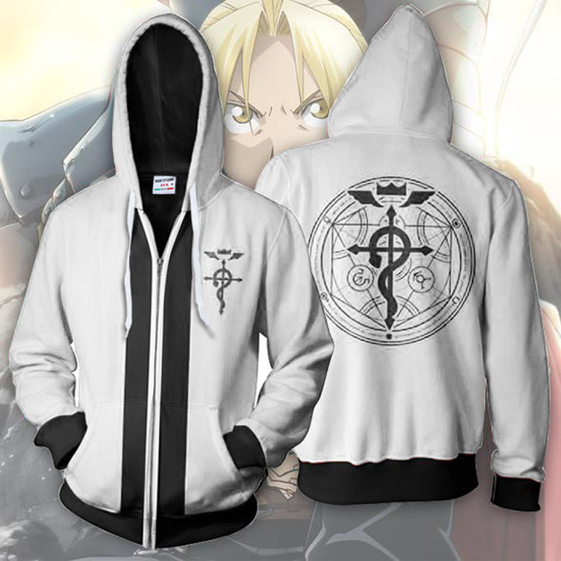애니메이션 코스프레 스웨트셔츠 트랙슈트 상의 의류 드롭 - Fullmetal Alchemist Coat 리뷰 및 가격