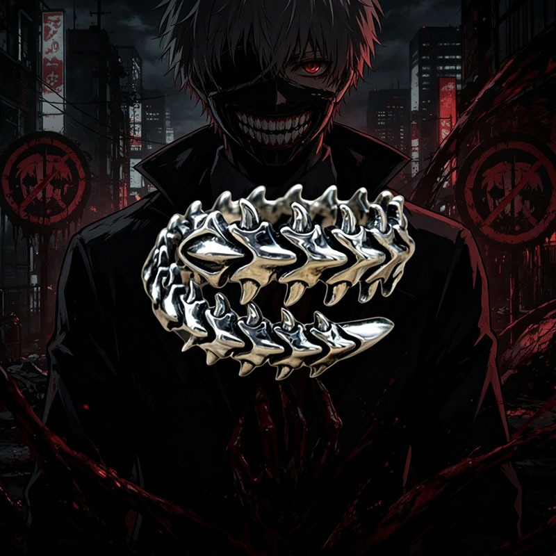 뜨거운 신작 애니메이션 도쿄 구울 코스프레 손가락 액세 - Anime Cosplay Tokyo Ghoul 리뷰 및 가격
