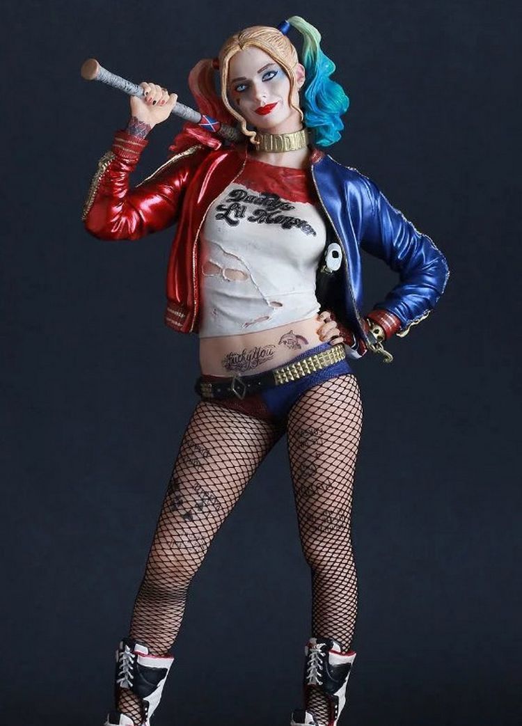 할로윈 수어사이드 스쿼드 코스튬 할리퀸 광대 소녀 코스 - Anime Harley Quinn Cosplay 리뷰 및 가격