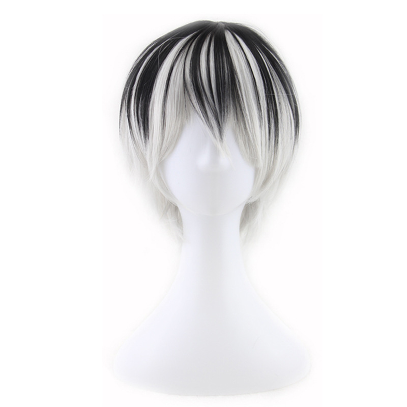 도쿄 구울 하이세 사사키 코스프레 가발 28cm 짧은  - Anime Cosplay Tokyo Ghoul 리뷰 및 가격