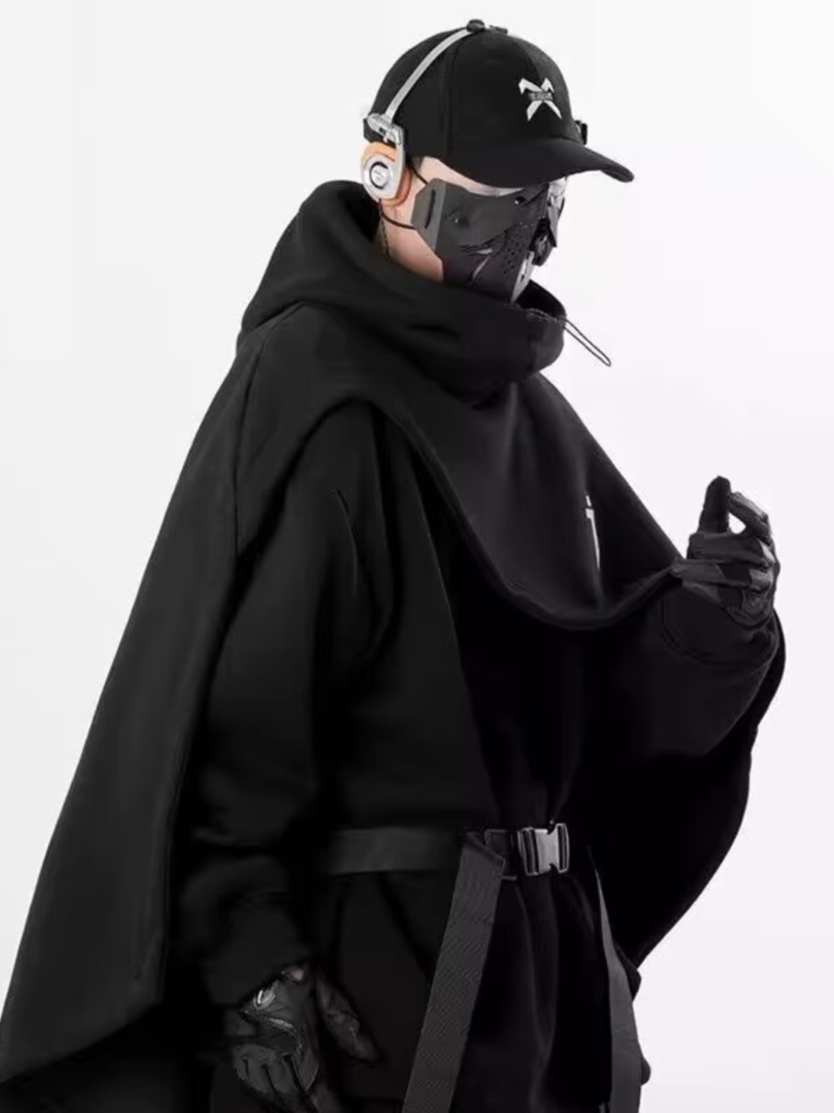 남녀공용 자수 기능성 케이프 후드, 가짜 투피스 풀오버 - Fullmetal Alchemist Coat 리뷰 및 가격