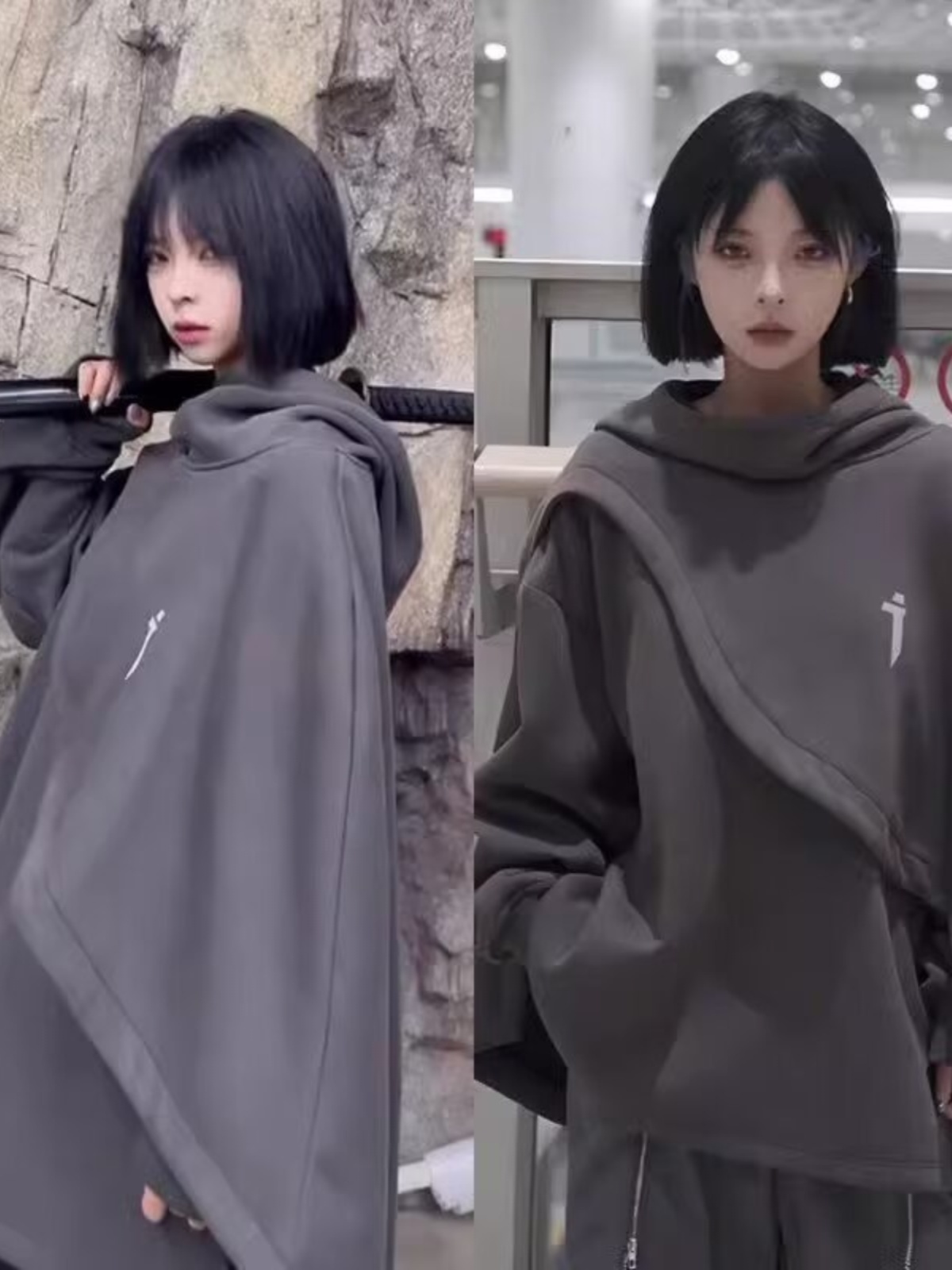 남녀공용 자수 기능성 케이프 후드, 가짜 투피스 풀오버 - Fullmetal Alchemist Coat 리뷰 및 가격