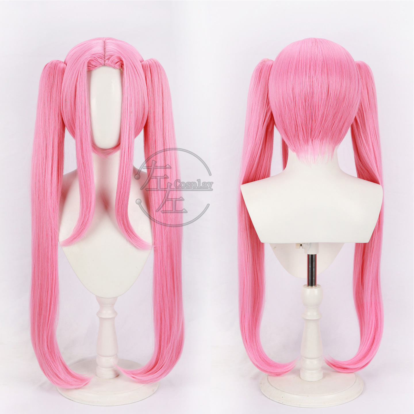 좀비 스테이지 미지 코스프레 가발 85cm 길이 핑크  - Cosplay Anime Pink Hair 리뷰 및 가격