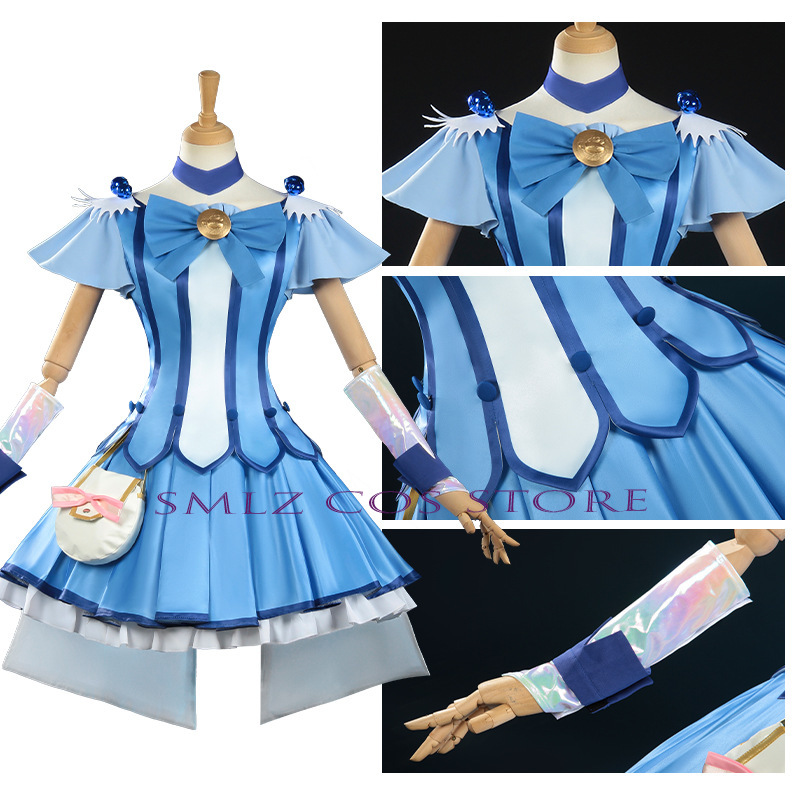 큐어 뷰티 코스프레 애니메이션 스마일 글리터 브리즈 큐 - Anime Cosplay Girl Costume 리뷰 및 가격